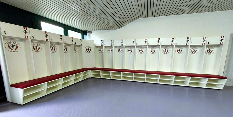 Arredamento Spogliatoi Calcio Arezzo